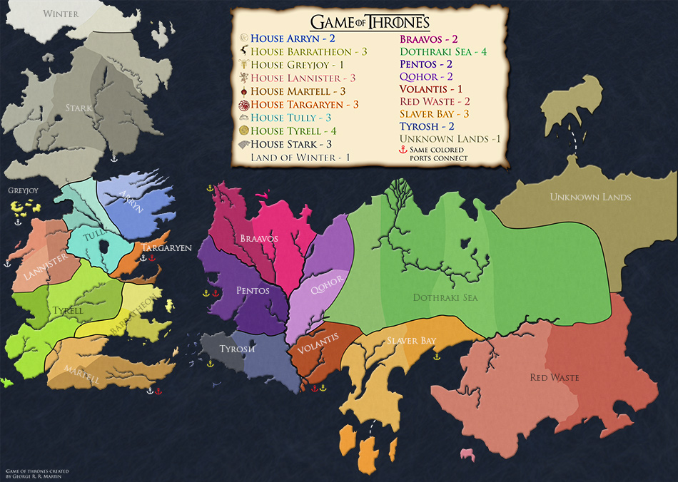the map